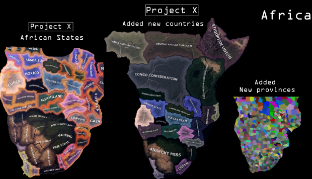 African rebuilding and 3d models