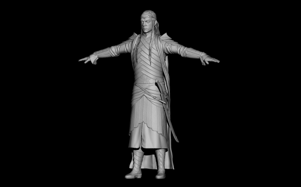 Lord Elrond 3D model