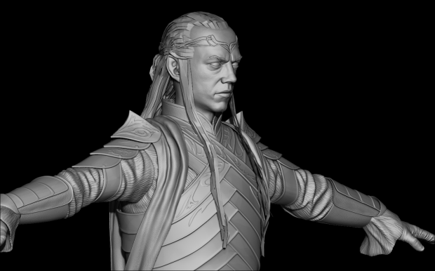 Lord Elrond 3D model