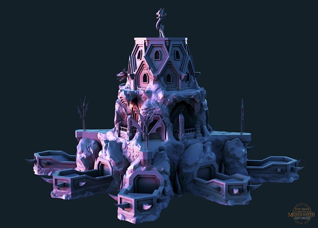 Wild (Goblins) Fortress 3D Model