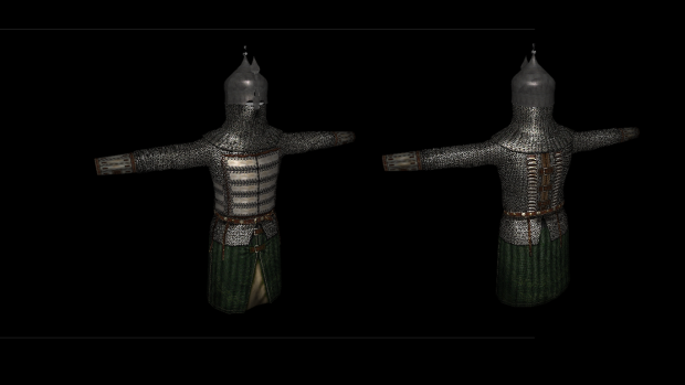 Reworked Sarranid Turban Helm and Plate Mail