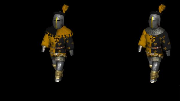 Plate Armor with Long Waffenrock