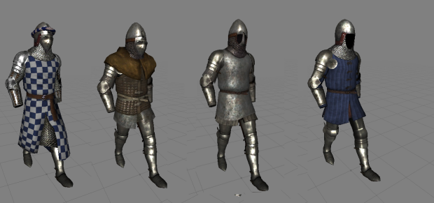 Some armor combinations