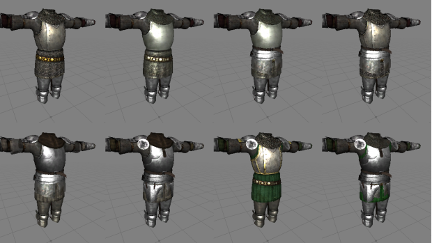 Some plate armors (OBSOLETE)