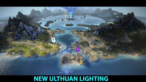 New Ulthuan Lighting