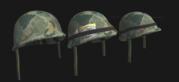New US army helmet retextures