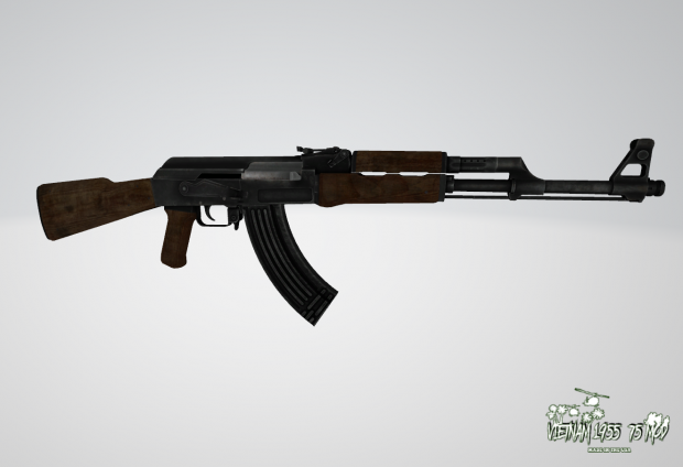AK-47 type 3 model by Heffy17
