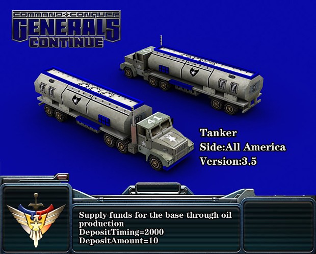 Tanker Image Generals Zero Hour Continue Mod For C C Generals Zero Hour ...