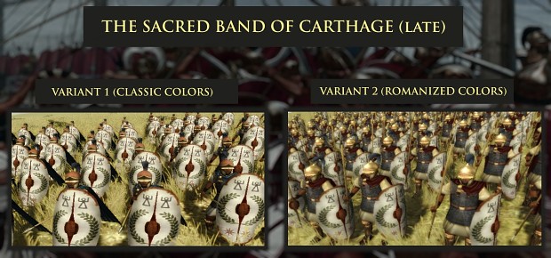 ¡New model for the late Sacred Band of Carthage!