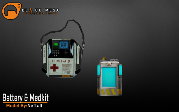 Medkit and Battery