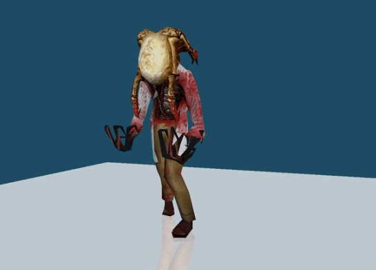 Zombie walking animation