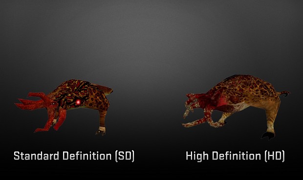 Standard & High Deffinition Bullsquid Models