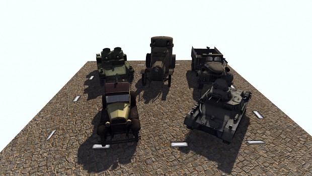 Military/armed base vehicles