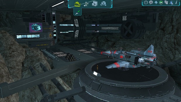 Asteroid alpha 95 dock