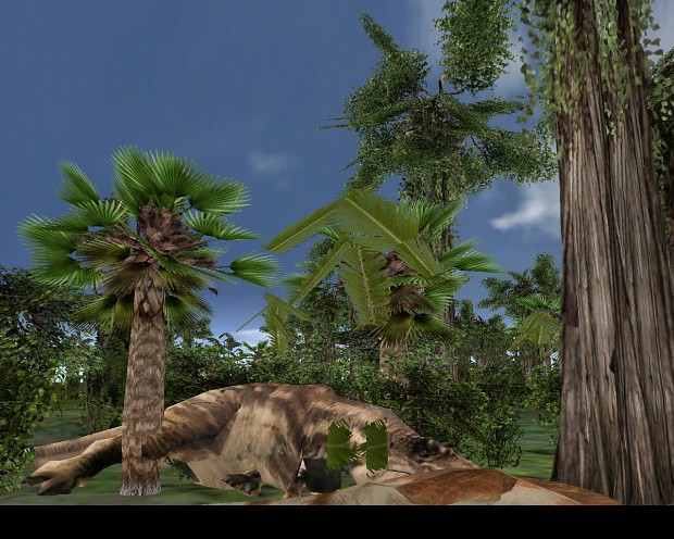 Carcharadontosaurus Resting