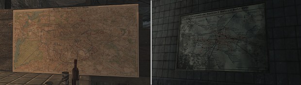 New textures for Berlin's maps