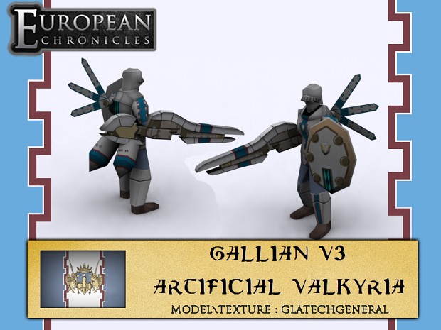 Gallia V3 Artificial Valkyria