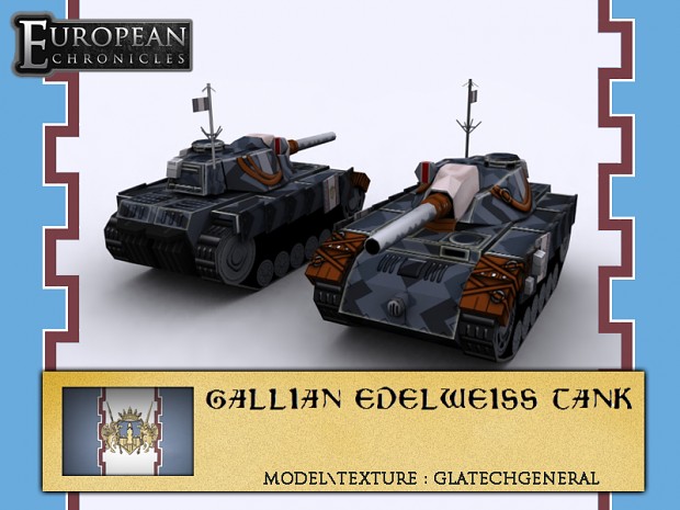 Gallian Edelweiss Tank (Tank Hero)