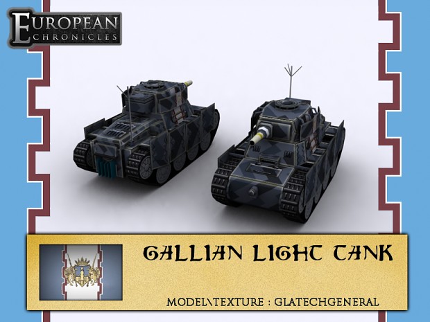 Gallian Light Tank (Revamped)