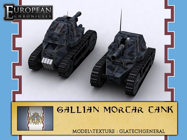 Gallian Mortar Tank
