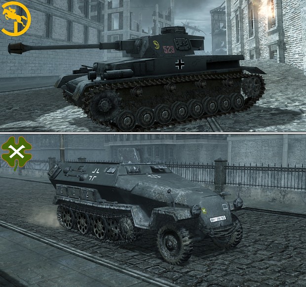 PanzerMan's new textures for Vendetta: German 6th Army's vehicles