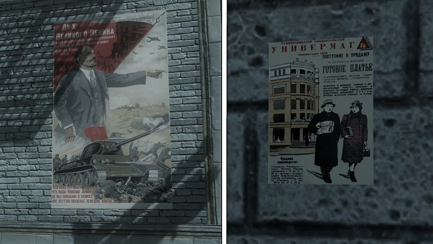 PanzerMan's new textures: Stalingrad posters