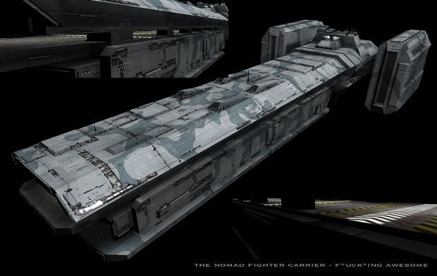 Solesian "Nomad" Fighter-Carrier