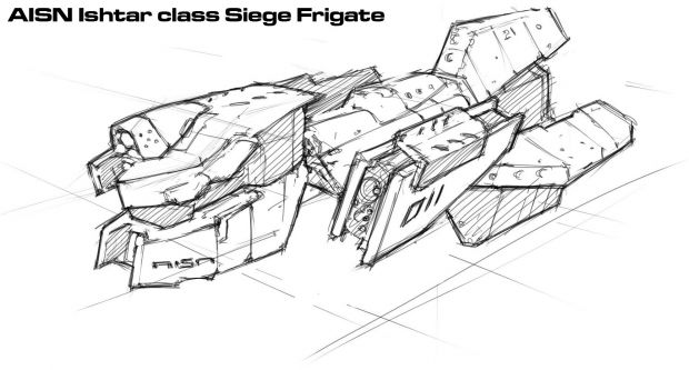 AISN Ishtar class Siege Frigate