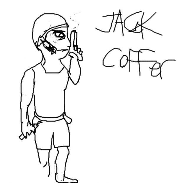 Our hero, Jack Coffer