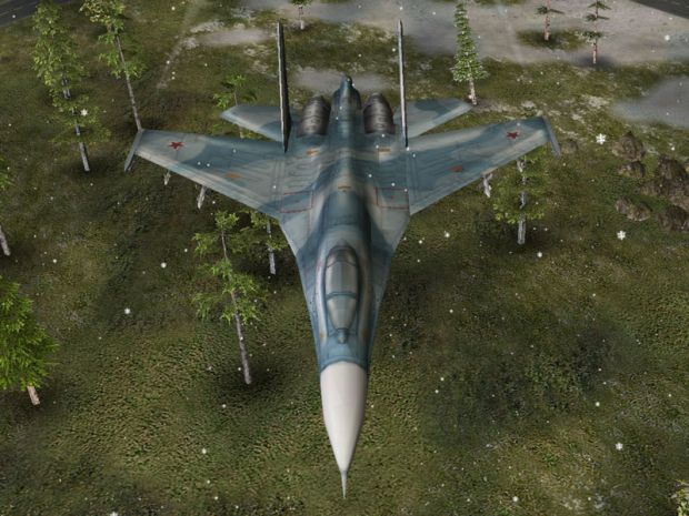 Su-27 Flanker ingame #2
