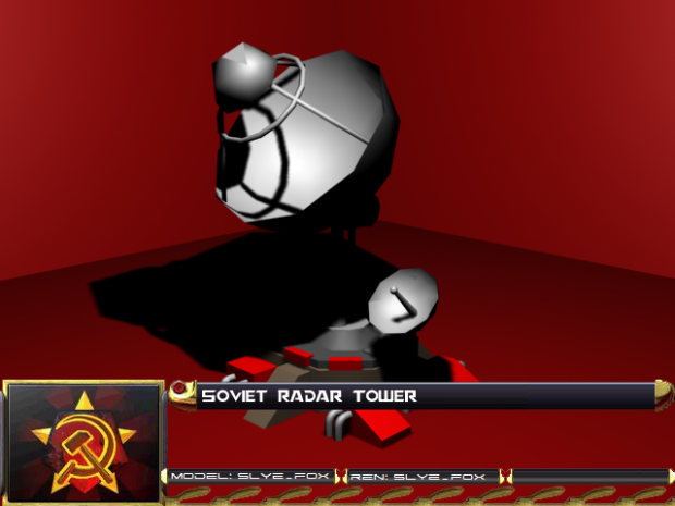 Render - Soviet Radar Tower
