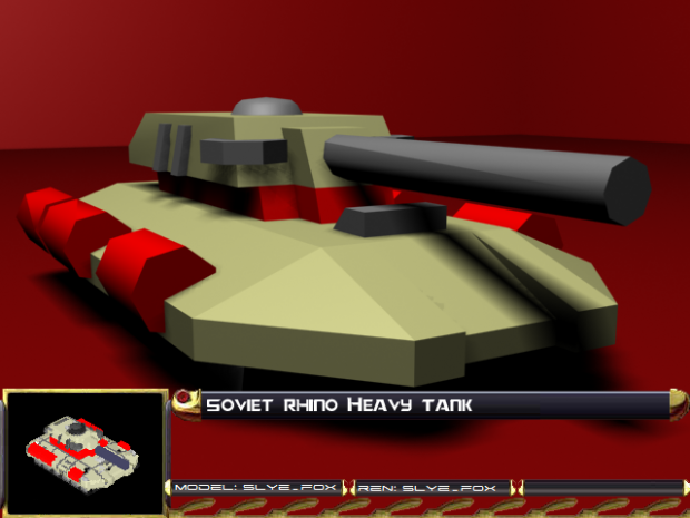 Render - Soviet Rhino Tank