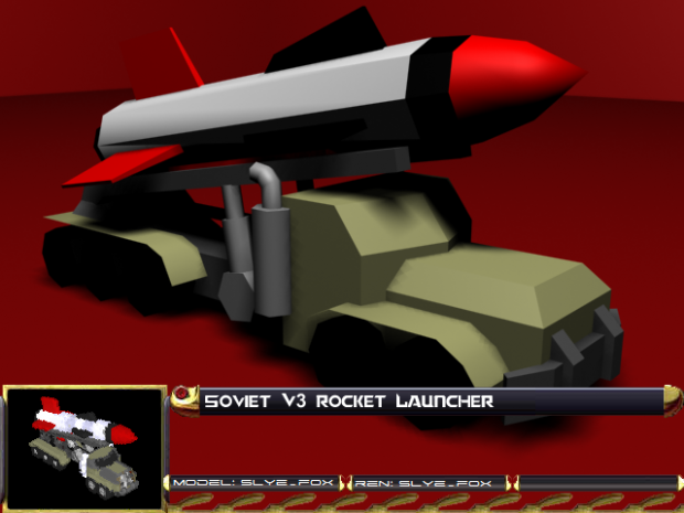 Render - Soviet V3 Rocket Launcher