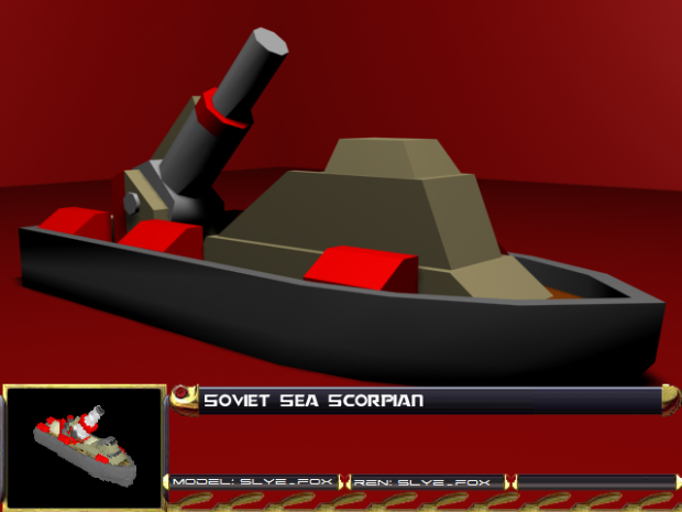 Render - Soviet Sea Scorpion