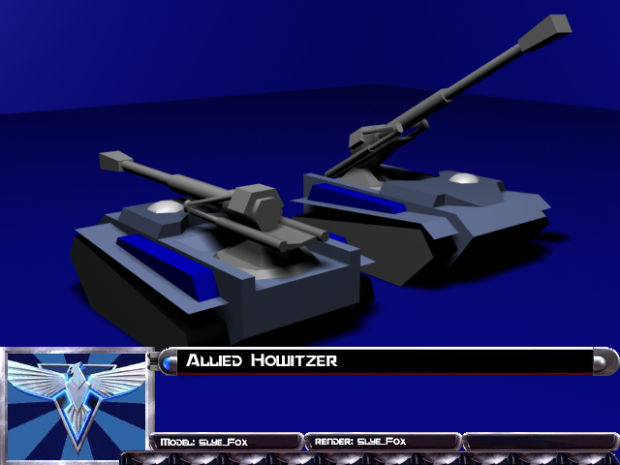 Render - Allied Howitzer