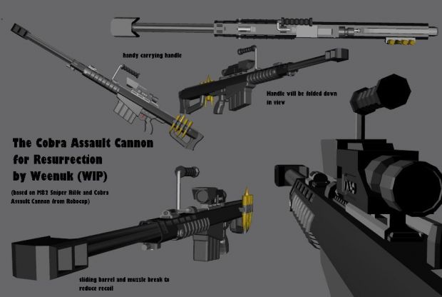 doom assault rifle mod
