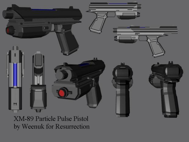 XM-89 Particle Pulse Pistol
