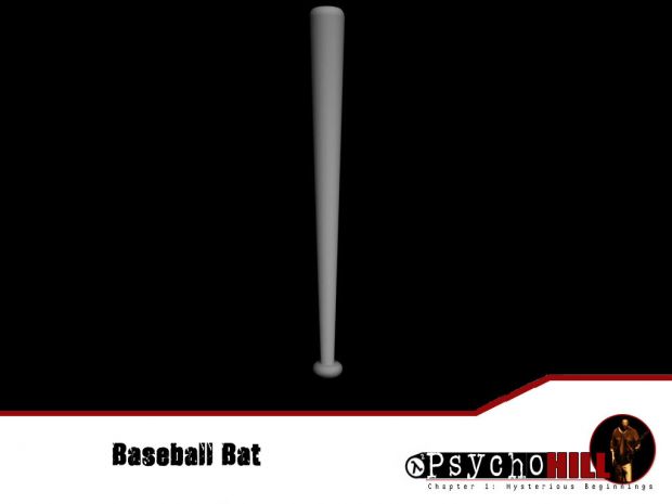 The baseball bat(untextured)