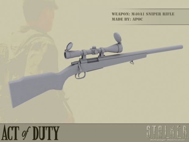 M40A1 Sniper Rifle
