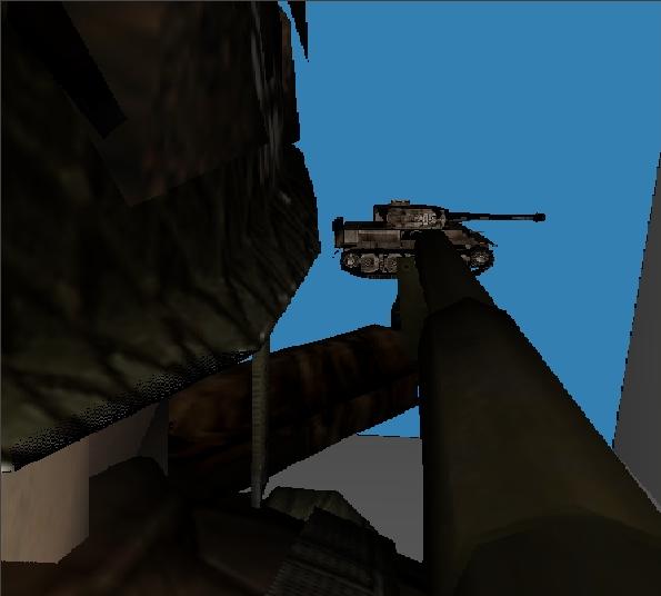 Soldier aiming a Bazooka