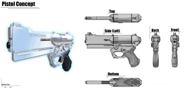 Longhorn Pistol concept