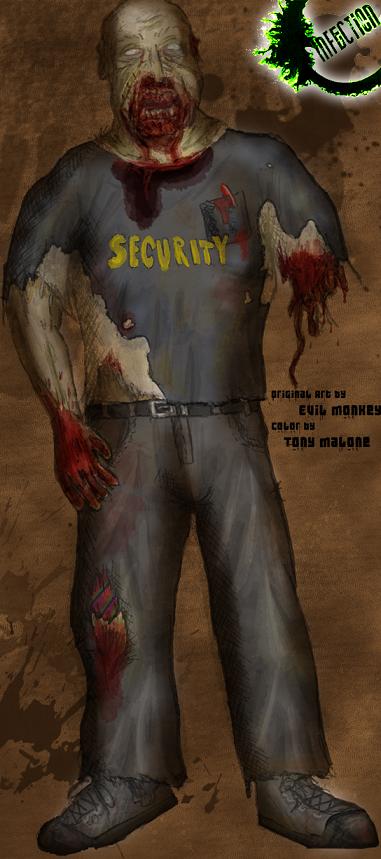Zombie Security Guard