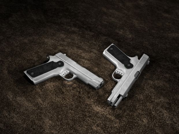 Concept gun model.