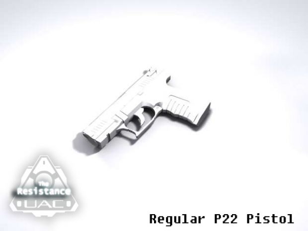 Typical P22 Pistol (untextured)