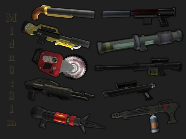 midnights beta2 weapons