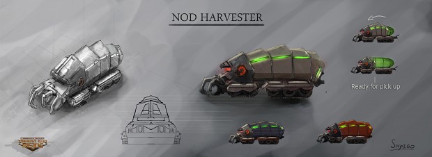 Nod Tiberium Harvester