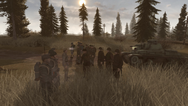 Italian forces meet with the officer staff of the Little Entente.