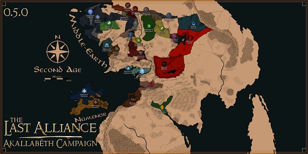Akallabêth Campaign - v0.5.0 - Playable factions