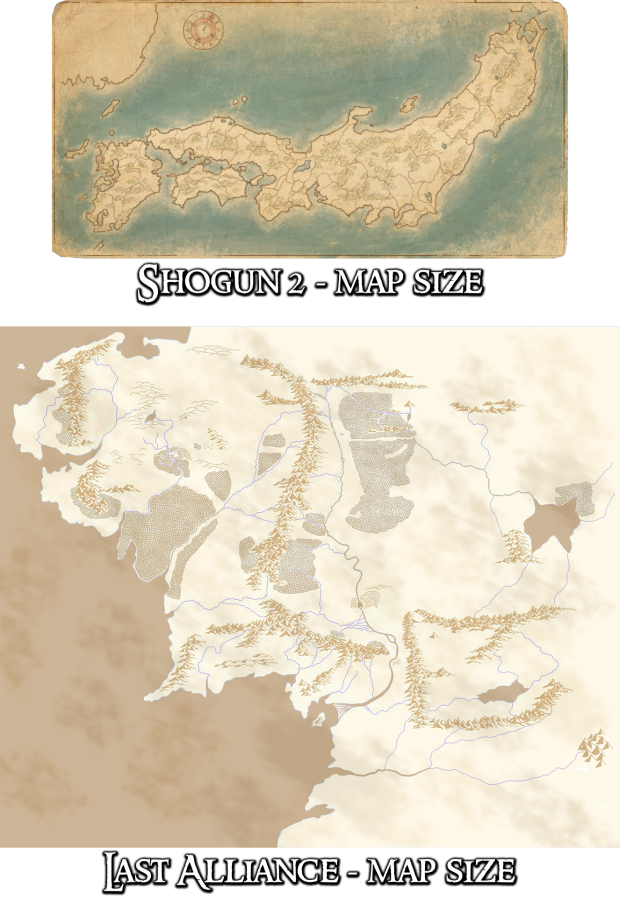 Last Alliance: TW - Map size