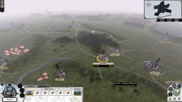 Numenor - campaign map first screenshot [WIP]